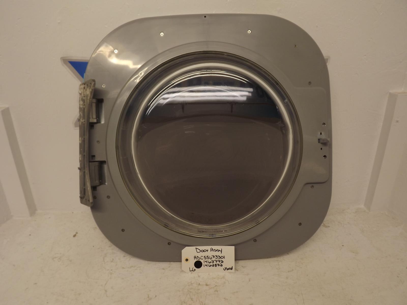 LG Washer ADC55673301 1462772 1462872 Door Assy Used LG Washer ADC55673301 1462772 1462872 Door Assy Used